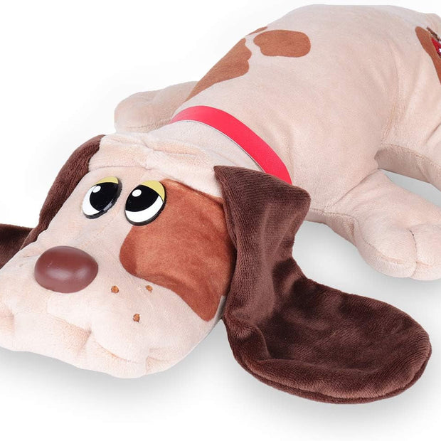 POUND PUPPIES  Classic Stuffed Animal Plush Toy - Great Gift for Girls & Boys - 17" - Beige with Brown Spots