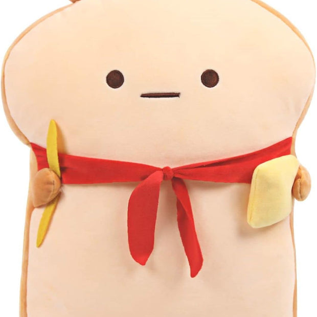 Toast Bread Pillow Funny Food Plush Toy Pillows Small Cute Stuffed Plush (Toast, Brown)