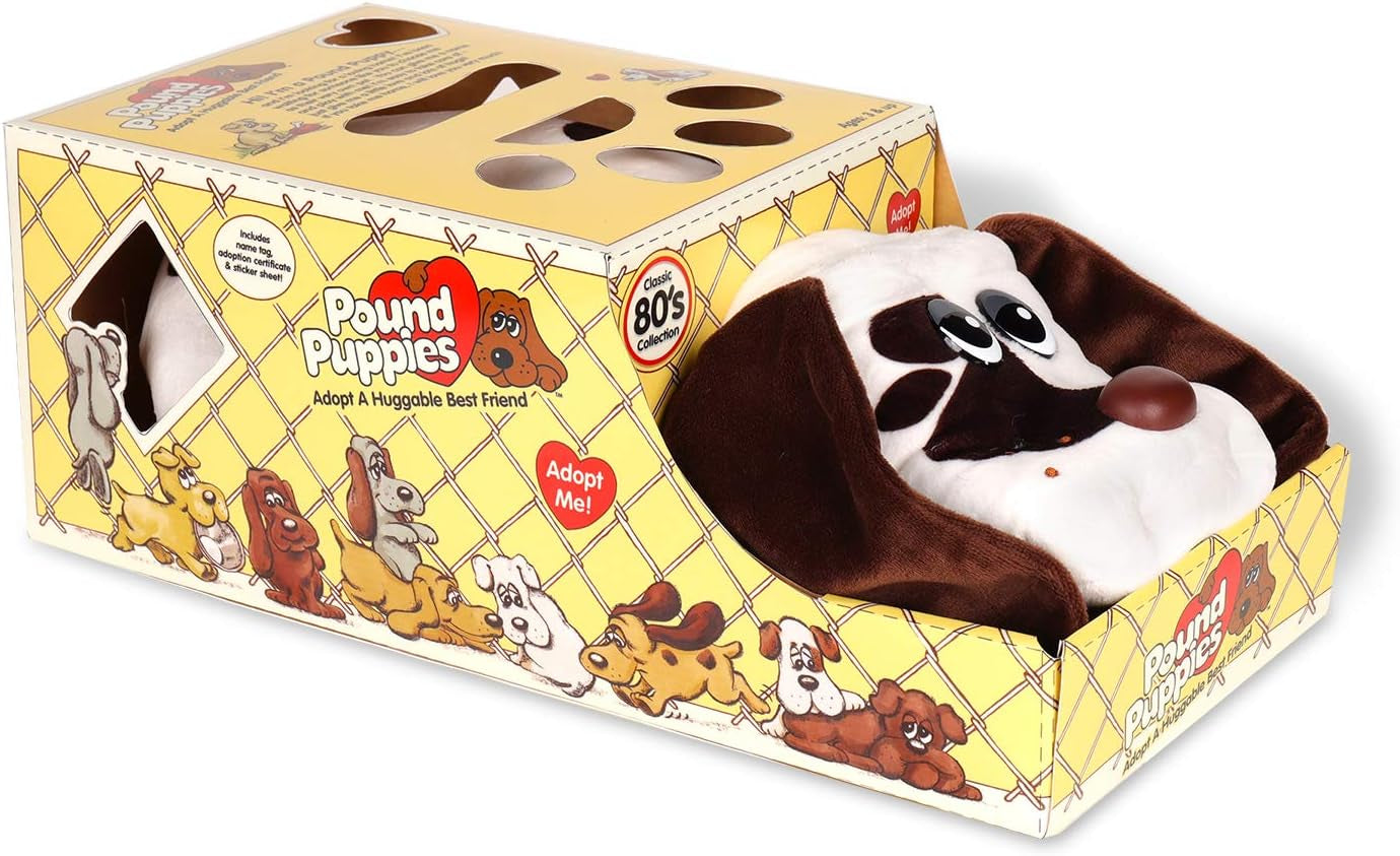 POUND PUPPIES  Classic Stuffed Animal Plush Toy - Great Gift for Girls & Boys - 17