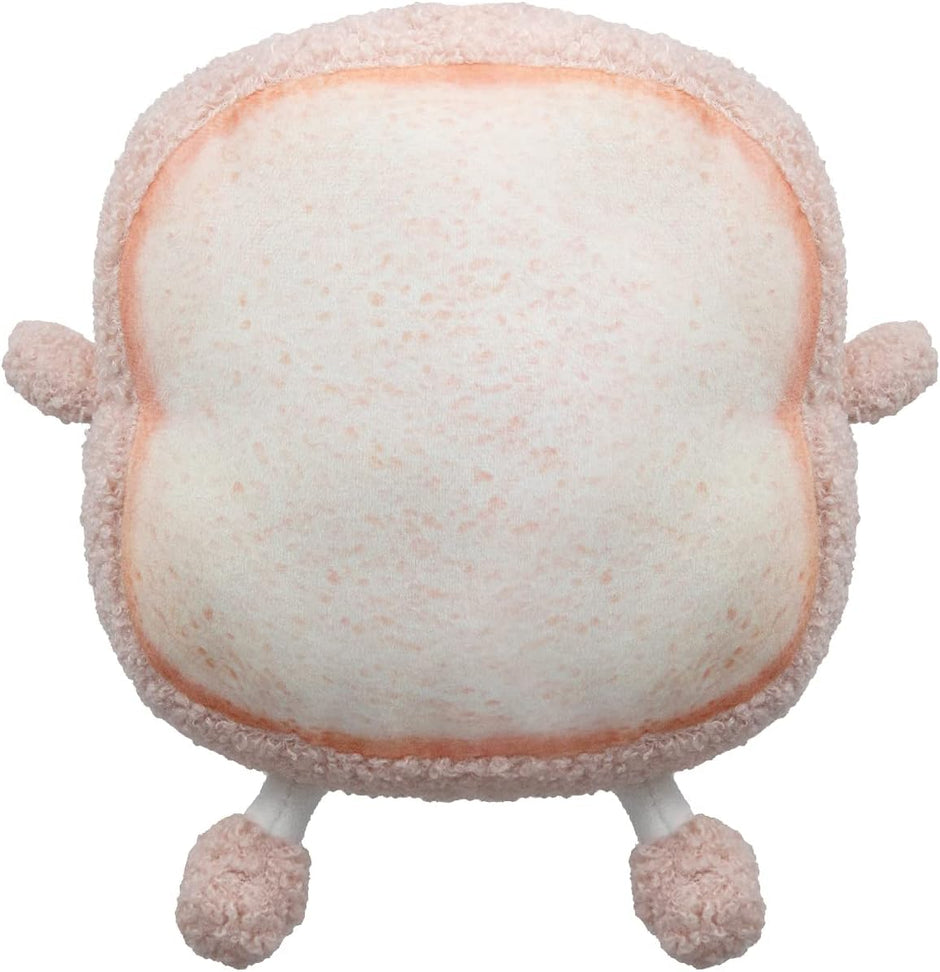 Toast Bread Pillow Funny Food Plush Toy Pillows Small Cute Stuffed Plush Sofa Pillow (Toast ​​Bread, Pink)