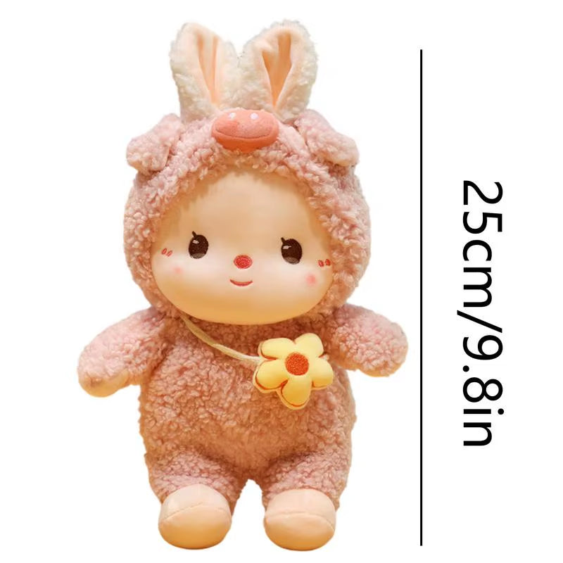 Stuffed Bunny Rabbit Multipurpose Bunny Plush Doll Rabbit Plush Pillow Innovative Plush Stuffed Toys Animal Decor Pillow For