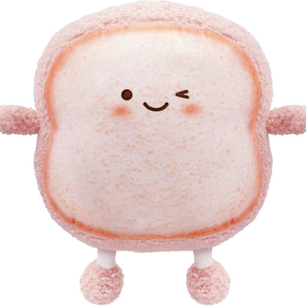 Toast Bread Pillow Funny Food Plush Toy Pillows Small Cute Stuffed Plush (Toast , Pink)