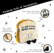 Grilled Cheese Plushie - It Ain'T Easy Being Cheesy Cute Grilled Cheese Plush, the Silly Gift, Food Plush Toy for Gifting
