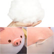 Soft Fat Pig Plush Hugging Pillow,Cute Piggy Stuffed Animal Doll Toy Gifts for Bedding, Kids Birthday, Valentine, Christmas (Pink, 19.7