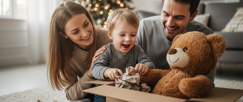 More realistic and a stuffed bear